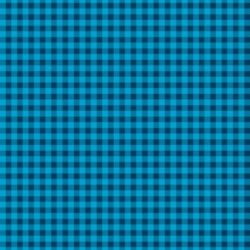 Turquoise/Navy - Gingham